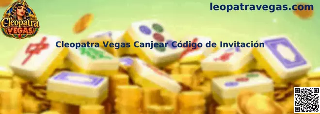 Guía para canjear un código de invitación en Cleopatra Vegas