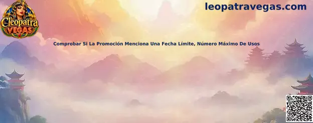 Comprobar Si La Promoción Menciona Una Fecha Límite, Número Máximo De Usos