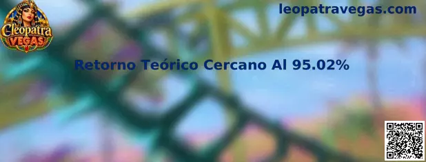 Referencia visual sobre el retorno teórico cercano al 95.02% en Cleopatra Vegas