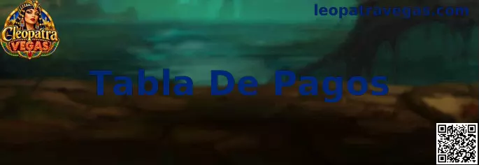 Tabla de pagos de Cleopatra Vegas