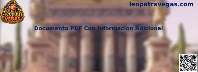 Documento PDF Con Información Adicional de Cleopatra Vegas