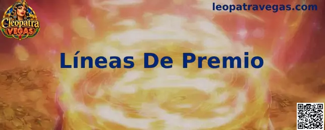 Ejemplo visual de Líneas De Premio en Cleopatra Vegas
